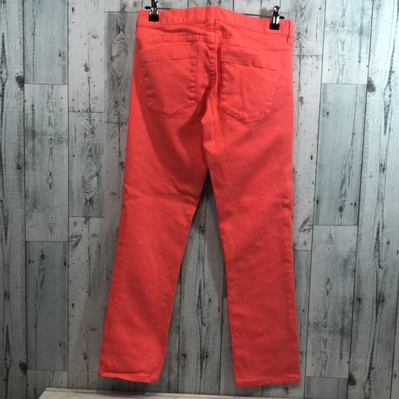 J.Crew Coral Pink Matchstick Jeans 27 - Picture 2 of 11